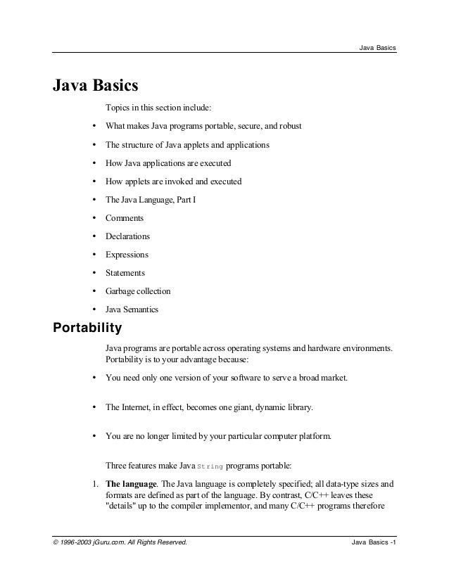 java programming for beginners pdf